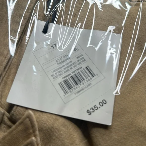 Ava & Viv High-Rise Wide Leg Cargo Pants Tan Women Plus Sizes choose your size👇 - Picture 9 of 9